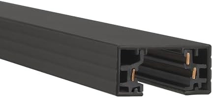 WAC Lighting 8FT H Track Single Circuit Field Cuttable Black