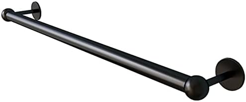 Stainless Steel Matte Black Towel Holder Bar 20cm 1