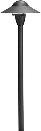 Kichler 15470BKT Dome Path Light 6-Inch Textured Black 1