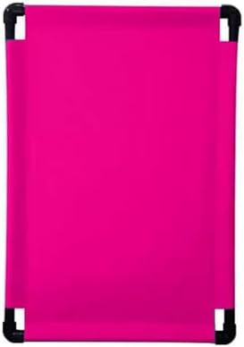 XPLKQXE Foldable Safety Barricade 22x315in PVC Frame Pink 1pcs