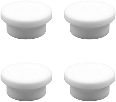 4 Pack Sink Overflow Hole Cover White