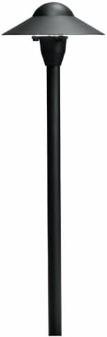 Kichler 15470BKT Dome Path Light 6-Inch Textured Black 1