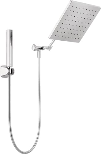 Delta 10-Inch Raincan Hand Held Shower Combo - Chrome
