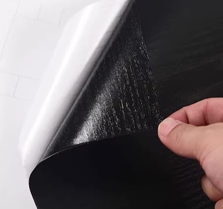 DESOMINOR 32FT Black Waterproof Wallpaper Border