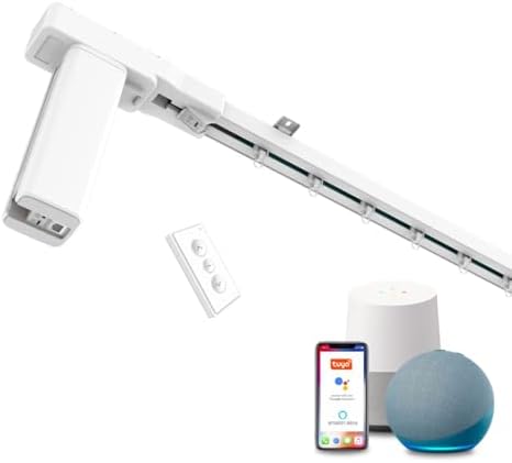 ACRIMO Smart Curtain Track with WiFi Motor and Remote Control