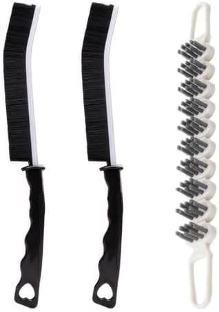 POPGIO 3 Pcs Crevice Flexible Cleaning Brush Set
