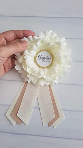 LMC Mom To Be Sash and Dad To Be Pin USA Handmade