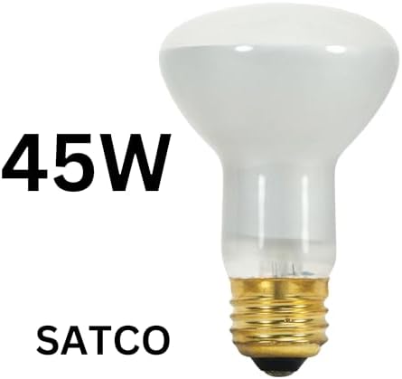 Satco 45W R20 Incandescent Bulb 6 Pack