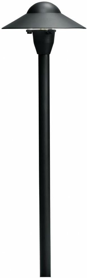 Kichler 15470BKT Dome Path Light 6-Inch Textured Black 1
