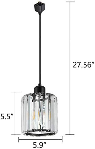 Kiven 3-Light H Track Pendant Sconces Matte Black