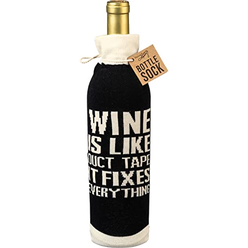 Bottle Sock - Wine Is Like Duct Tape 1