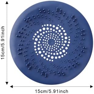 Pilarmuture 2Pcs Hair Catcher Drain Cover for Bath and Sink