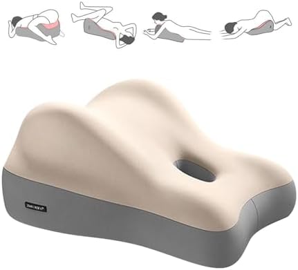 Butt Cushion for Couples - Low Profile Memory Foam Support Pillow