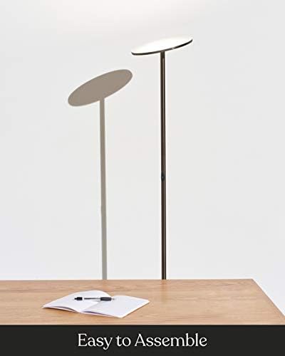 Brightech Sky LED Floor Lamp with Dimmer - Bronze 1