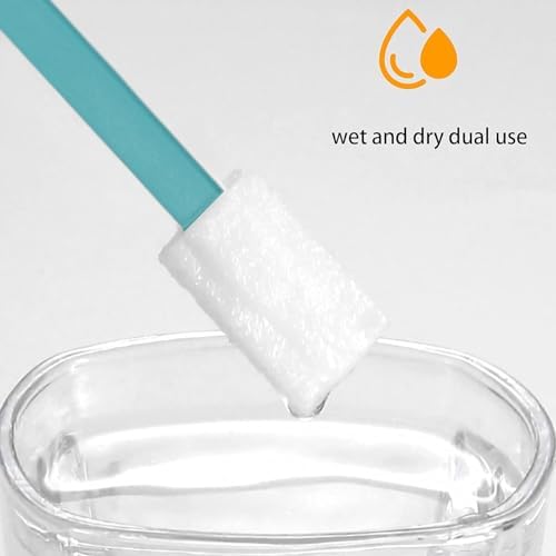 20PCS Crevice Cleaning Brush Tool Kit Disposable Toilet Brush Seat Cleaner