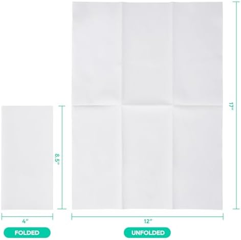 200 Pack Soft Cloth-Like Disposable Hand Towels