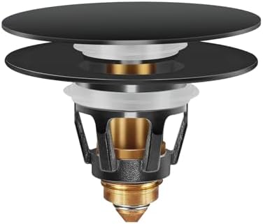Universal Sink Stopper with Hair Catcher - 104-197 Inch Drain Hole