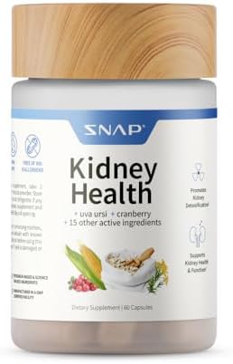 Snap Supplements Kidney Health Support 60 Capsules