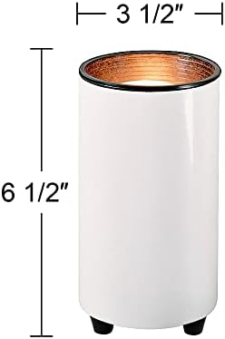 Pro Track Mini Spotlight Cans - Set of 2 White Plug-in