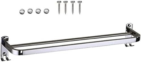 70cm Double Towel Rail Stainless Steel 1
