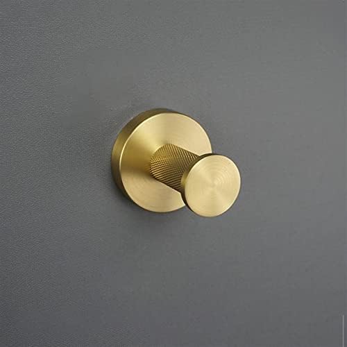 ANNBKA Brushed Gold Towel Bar with Robe Hook