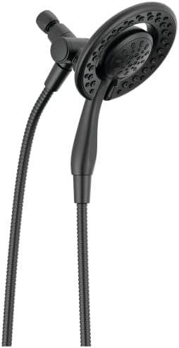 Delta In2ition 2-in-1 Black Shower Head with Handheld