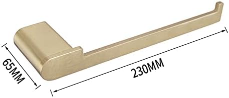ANNBKA Gold Towel Bar 1 pcs Brushed Stainless Steel Wall Mounted Towel Holder