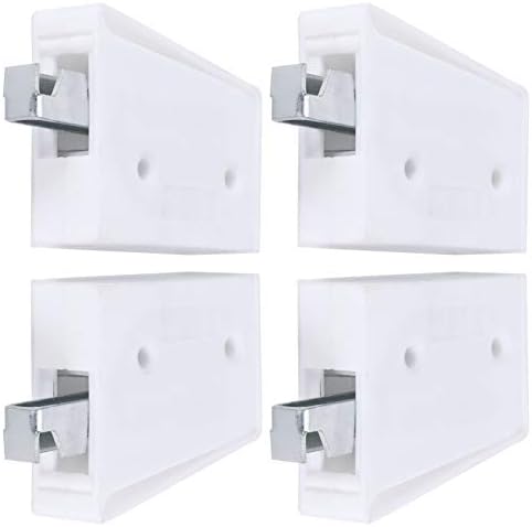 2Set Adjustable Cabinet Hanger Bracket with Mounting Plate