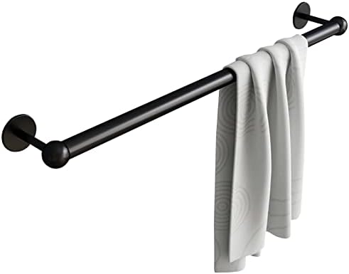 Stainless Steel Matte Black Towel Rail 20cm