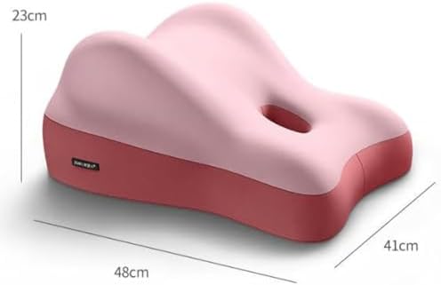 Couples Pillow for Intimacy Discreet Memory Foam Butt Cushion Blue