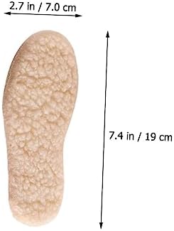 Gogogmee Warm Fleece Insoles for Winter and Everyday Use