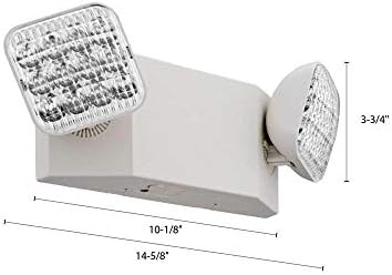 Lithonia Lighting EU2 LED Emergency Light Fixture 2-Light
