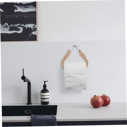 Retro Rope Toilet Paper Holder Boho Wall-Mounted Design