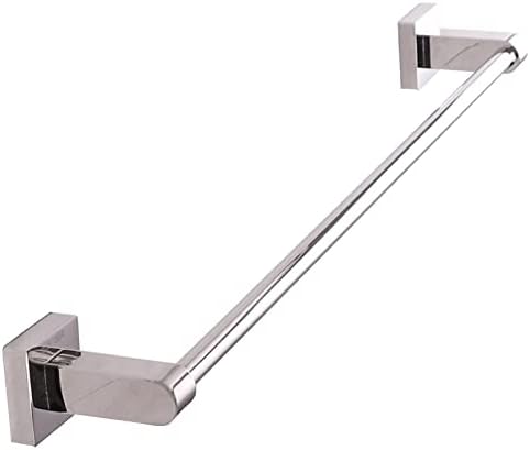 Stainless Steel Wall Mounted Towel Bar 40cm - 100cm Polished Silver
