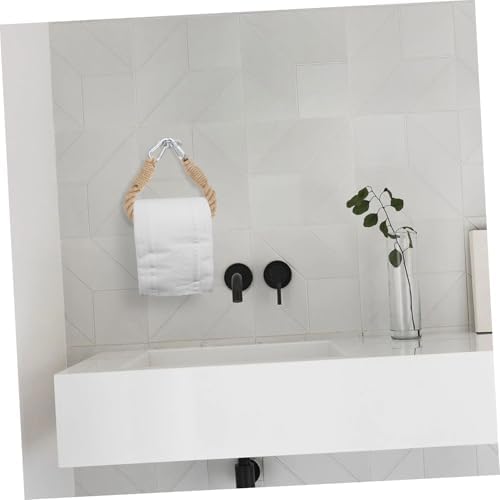 Retro Rope Toilet Paper Holder Boho Wall-Mounted Design