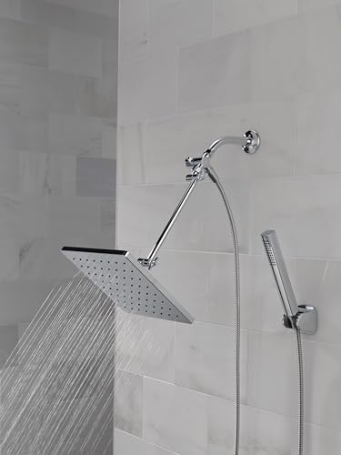 Delta 10-Inch Raincan Hand Held Shower Combo - Chrome