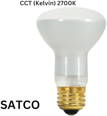 Satco 45W R20 Incandescent Bulb 6 Pack