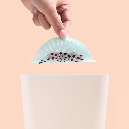 30 Pcs Disposable Hair Catcher for Bathroom Drain