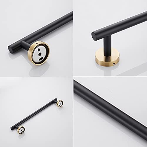 TiStm Black Gold Towel Rack 30Cm