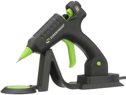 Surebonder High Temp Mini Hot Glue Gun 20 Watt Black