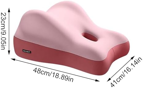 Butt Cushion for Couples - Low Profile Memory Foam Support Pillow