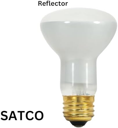 Satco 45W R20 Incandescent Bulb 6 Pack
