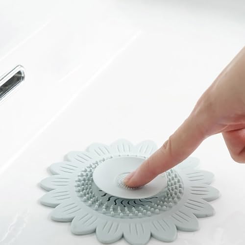 RGYBAO Waterproof Silicone Sink Plug Hair Stopper