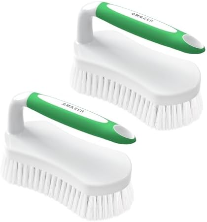 Amazer Scrub Brush for Tub Sink Carpet Floor - Pack of 2