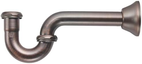 KEENEY K100VB Brass P-Trap with Deep Flange