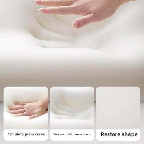 Butt Cushion for Couples - Low Profile Memory Foam Support Pillow