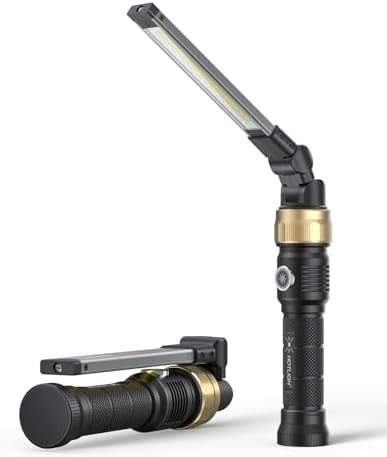Magnetic Work Light with 360 Rotate and 5000mAh Rechargeable 1