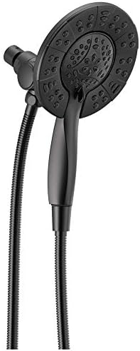 Delta 4-Spray In2ition Dual Shower Head with Matte Black Finish