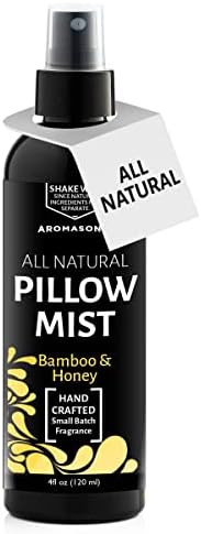 Aromasong Bamboo Honey Pillow Mist - Natural Sleep Spray for Deep Restful Slumber
