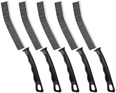 BANSTLE 5pcs Hard Bristled Crevice Cleaning Brush Tool